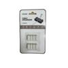 Organizador de Cables de Escritorio Autoadhesivo Almacenamiento de Cables de Datos de Teléfono Móvil Clip Fijo para Cables Soporte para Cable de Carga Enrollador de Cable para Auriculares