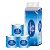 Papel Higiénico, Espesor de 5 Capas 180g Rollo Grande, Rollo de Baño, Papel para Toalla de Mano, Hecho de Pulpa de Madera Virgen