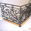 Villa estilo europeo barandilla de hierro forjado pasamanos Hotel Hotel Hotel Artesanía Metálica artesanía de hierro forjado pasamanos de escalera