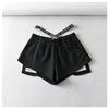 Design Sense Nicho Cintura Alta Shorts Mulheres Verão Hot Girl Estilo Cintura Solta Etiquetando Cintura Solta Perna Larga Casual Hot Pants