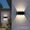 Luminária de parede externa à prova d'água para pátio, varanda de villa, parede externa, lavadora de parede para exterior, varanda, jardim, terraço, corredor de escada, luminária de parede