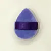 Algodón Puro Forma de Gota Mini Esponja para Pulgar Terciopelo No Absorbe Polvo Compacto para Maquillaje Fijador Polvos Sueltos Esponja Herramientas de Belleza Venta al Por Mayor