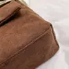 Bolsa Retro Escarchada de Invierno para Mujer 2025 Nueva Bolsa Versátil de Gama Alta para Viajar Bolso de Moda Nicho de Hombro Único Cruzado
