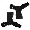 Guantes de palma para fitness, deportivos, brillantes, para levantamiento de pesas, con protector de muñeca de goma para palma y tracción fuerte.