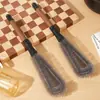 Cepillo para Tazas de Acero Inoxidable Dos en Uno Limpieza Cepillo de Mango Largo Herramienta de Limpieza para Licuadoras Cepillo Multifuncional para Lavar Tazas