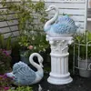 Vasos de Flores Vintage, Enfeites Criativos de Animais para Jardim, Decorações de Piso para Pátio, Esculturas de Paisagismo para Jardinagem, Entrada de Villa