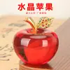 Adornos de Lujo Ligero de Comercio Exterior Frutas de Cristal Melocotón Uva Manzana Caqui Ruyi Decoración para Dormitorio Sala de Estar Oficina Regalos
