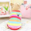Bulldog Shapi Cão Pug Cão Roupas para Cachorro Outono e Inverno Nova Roupa para Pet 22 Bulldog Listrado Lã