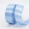 Cinta de 2.5 cm en paquete pequeño, cinta para envolver regalos, cinta para repostería, cinta de satén para decoración de bodas, venta al por mayor, transfronterizo