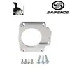 Adaptador de Corpo de Borboleta LS para Modificação de Carro 551567 Adaptador de Liga de Alumínio de 4 Parafusos para Admissão de 3 Parafusos