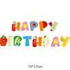 Banderines Felices Cumpleaños Transfronterizos, Banderines de Cola de Golondrina, Banderines con Letras de Feliz Cumpleaños, Banderines de Cola de Pez, Banderines Coloridos, Suministros para Decoración de Fiestas
