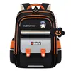 Nueva mochila escolar transfronteriza para estudiantes de primaria (grados 1-6), Mochila infantil de gran capacidad, resistente al agua, protectora de la columna, directo del fabricante