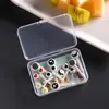 Mini Señal Decorativa de Bento de Dibujos Animados Señal de Grupo de Arroz Animal Lindo de Ojos Grandes Forma de Fruta de Bebé Tenedor Tenedor de Pastel