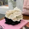 Diadema estilo Zhao Lusi Mismo estilo encaje encaje vintage encaje francés ins cuerda para el pelo de intestino grueso cuerda para el pelo hueca accesorios para el cabello