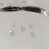 Corte Hexagonal Frost 7*7 Corte Fuego Circonita Piedra Suelta Multicolor Chapado Joyería para Pendientes Accesorio de Piedra Suelta Circonita Wuzhou