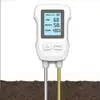 Medidor de Suelo de Doble Sonda, Pantalla Digital de pH, Acidez y Alcalinidad de Alta Precisión, Medidor de Humedad del Suelo para Jardinería y Cultivo de Plantas en Maceta