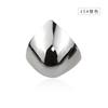 Tacones Altos para Mujer Punta Protectora Cubierta Anti-patada Punta Invisible Decorativa Bolsas de Zapatos de Cuero Accesorios Puntiagudos Cubierta Protectora Metálica para Zapatos
