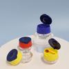 6g frasco pequeño de miel miel con cuchara pequeña bálsamo labial frasco vacío crema para ojos botella de crema sub-embalaje de plástico botella vacía botella para película labial