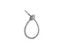 Cordón de Silicona Multifuncional de Colores para Manualidades Anti-Pérdida Correa de Silicona Accesorio Sencillo Correa para Llavero de Silicona