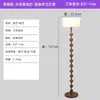 Luminária de Piso Medieval Personalizada Padrão Americano Padrão Japonês Padrão Europeu Sala de Estar Quarto Sofá de Alto Padrão Luminária de Pé de Atmosfera Atacado