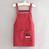 Delantal de Moda para Cocina Casera Nuevo Estilo Repelente al Agua Delantal de Dibujos Animados para Cocinar Ropa de Trabajo Antimanchas Catering Estampado