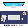 Mouse Pad para Computador Dupla Face Duas Cores Fabricante Pad Extra Grande para Mesa Pad de Escrita Impermeável Couro Mouse Pad Padrão Impresso