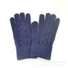 Coreia do Sul Candy Color Solid Color Wool Knitted Gloves Inverno Dedo Exposto Tela Sensível Ao Toque Feminina Quente À Prova de Vento Equitação Dedo Atacado