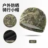 Gorra Interior para Motocicleta al Aire Libre Absorbente de Sudor Protección Solar Gorra Deportiva Protección Solar Camuflaje Selva Estampado Digital Ciclismo Gorra de Secado Rápido