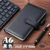 Cuaderno Pequeño Transfronterizo Bloc de Notas Portátil A6 Cuaderno de Negocios Bloc de Notas de Bolsillo Conveniente Personalizable con Impresión de Logo