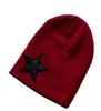 Nuevos Sombreros Estilo Coreano Otoño e Invierno para Hombres y Mujeres, Gorros Holgados Cálidos de Cinco Puntas, Gorros de Punto, Gorros de Lana para Pareja
