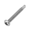 En Stock, Envío Inmediato: Tornillos Autorroscantes Phillips Cabeza Redonda de Acero Inoxidable 410 St3.5-St5.5, Tornillos Autorroscantes con Broca