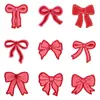 Adesivos de Tecido Bordados com Laço Grete Transfronteiriços Etiquetas Bordadas para Computador Adesivos Decorativos para Roupas Bolsas Chapéus