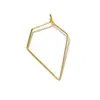 Estilo Coreano Alta Venda Simples Brincos de Gancho Acessórios Fábrica Atacado Gancho de Metal Brincos DIY Feitos à Mão Material