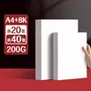 Cartón Blanco 300g Engrosado Especial para Pintura Artística Cartón Rígido Especial para Periódico Hecho a Mano Infantil Escrito Cartón Blanco Holandés Especial