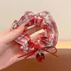 Scrunchie Grande Estilo Relaxado para Mulheres, Elástico de Cabelo Oversized Estilo Coreano, Acessório para Coque, Ornamento de Cabelo, Elástico Grande de Scrunchie
