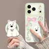 Funda de Verano West Highland para Teléfono con Soporte, adecuada para iPhone 17, Apple 16 Pro Max, fundas magnéticas 15/14/13