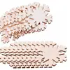 Manualidades Decorativas Navideñas Adornos de Árbol de Navidad de Madera Decoraciones para Fiestas Festivas DIY Decoración Colgante de Graffiti 8cm