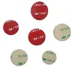 Cinta de doble cara personalizada de fábrica con posición de rasgado manual oreja M33VHB adhesivo sticker redondo fácil de rasgar adhesivo de doble cara sticker
