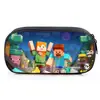 Dropshipping Minecraft Legends Compartimento para Estudiante Estuche Caja de Papelería Minecraft Caja de Bolsa de Cosméticos