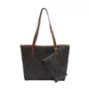 Bolsa Sense de alta qualidade Bolsa feminina de grande capacidade Bolsa tote 2025 Nova chegada Bolsa geral Bolsa grande de moda combinada Bolsa de ombro de nicho