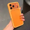 Adequado para capa de celular com textura de pele fosca para iPhone 17 Pro Max, capa protetora simples anti-queda de cobertura total Apple 16 13