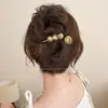 Pin de clip retorcido tipo moño coreano para cabello voluminoso en la parte posterior de la cabeza, tamaño grande para mujer, pinza de pico de pato para realzar el volumen del cabello, pasador de alta gama
