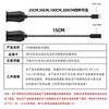 Cable de extensión PD tipo C a encendedor de cigarrillos, cargador de encendedor de cigarrillos para coche, cable de alimentación de conversión pdTipo-c