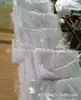 Delantal transparente impermeable PVC Blanco transparente grado alimenticio a prueba de aceite resistente a ácidos y álcalis cocina acuática hogar cinturón de tela para hombres y mujeres