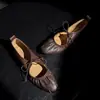 Zapatos Mary Jane de tira de piel de vaca de primera capa para mujer, zapatos de boca baja, nuevos 2025, punta redonda, tacón bajo, zapatos de piel completa por dentro y por fuera para mujer