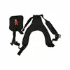 Mochila inclinada para colgar de lado cortacésped correa de lujo engrosada correa de doble hombro accesorios