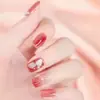 Arte de Uñas Estilo Japonés Piedra de Concha Piezas de Concha de Aurora Natural Abalón Iridiscente Piezas Largas de Concha Decoraciones de Uñas de Moda