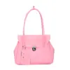 Bolsa de Mão de Gelatina Estilo Celebridade da Internet, Nova Bolsa de Mão Estilo Coreano para Primavera e Verão, Bolsa de Ombro Transparente de Grande Capacidade Atacado