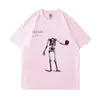 Camiseta Informal de Manga Corta con Estampado 2D para Mujer 2025 Venta Directa de Fábrica al por Mayor para Camisetas de Verano para Mujer