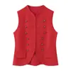 Fabricantes Mayoristas de Ropa para Mujer Transfronteriza Moda Casual Suelta Sin Mangas Cuello Redondo Chaleco de Punto Nuevo Primavera 2026